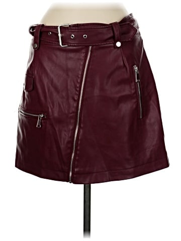 7 For All Mankind Faux Leather Skirt (view 1)
