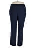 Investments Solid Blue Active Pants Size 20 - photo 1