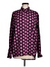 MICHAEL Michael Kors 100% Polyester Polka Dots Pink Long Sleeve Blouse Size M - photo 1