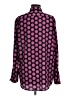 MICHAEL Michael Kors 100% Polyester Polka Dots Pink Long Sleeve Blouse Size M - photo 2