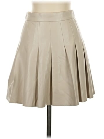 Sunday Best Faux Leather Skirt (view 1)