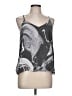 Athleta 100% Cupro Gray Sleeveless Top Size L - photo 1
