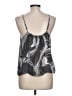 Athleta 100% Cupro Gray Sleeveless Top Size L - photo 2