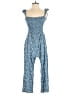 Baltic Born Animal Print Blue Jumpsuit Size M - photo 1