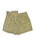 Blāshe 100% Polyester Yellow Green Casual Skirt Size M - photo 2