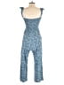 Baltic Born Animal Print Blue Jumpsuit Size M - photo 2