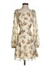 Sachin + Babi 100% Polyester Floral Ivory Cocktail Dress Size 0 - photo 1