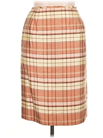 Lord & Taylor Silk Skirt (view 1)