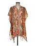 Love Kyla 100% Viscose Orange Kimono Size S - photo 1