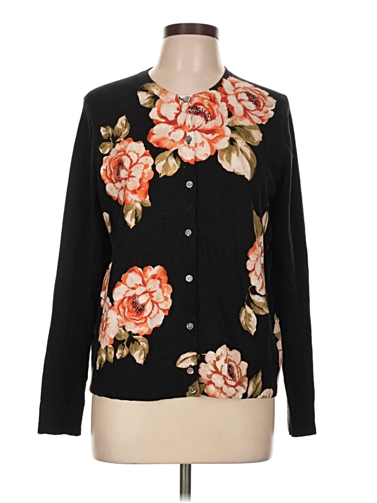 Pre-owned A New Day Long Sleeve Blouse In Black