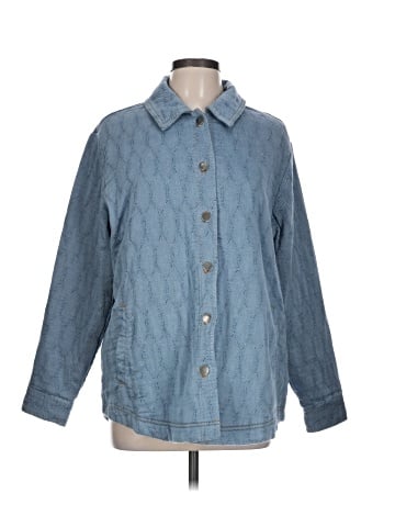 Jachs Girlfriend Denim Jacket (view 1)