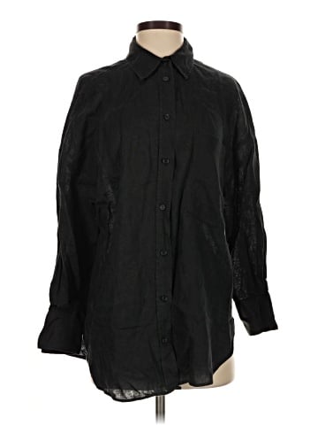 Zara Long Sleeve Button-Down Shirt (view 1)