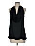 BCBGMAXAZRIA Black Sleeveless Silk Top Size XS - photo 1