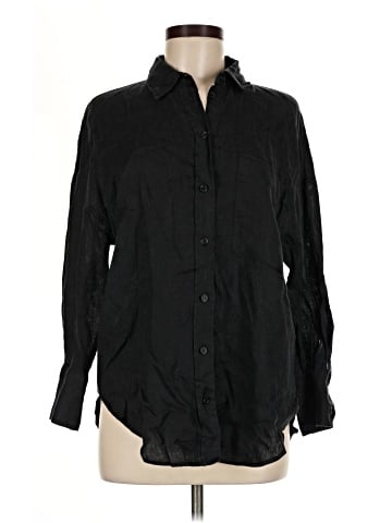 Zara Long Sleeve Button-Down Shirt (view 1)