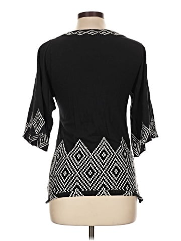 BCBGMAXAZRIA 3/4 Sleeve Blouse (view 2)