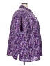 Catherines Floral Purple Short Sleeve Blouse Size 4X - photo 4