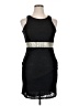 Assorted Brands 100% Polyester Tweed Black Cocktail Dress Size 1X - photo 1