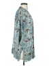 MASON & BELLE 100% Polyester Teal Kimono Size XS - photo 4