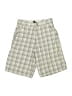 Assorted Brands Plaid Ivory Cargo Shorts Size 8 - photo 1