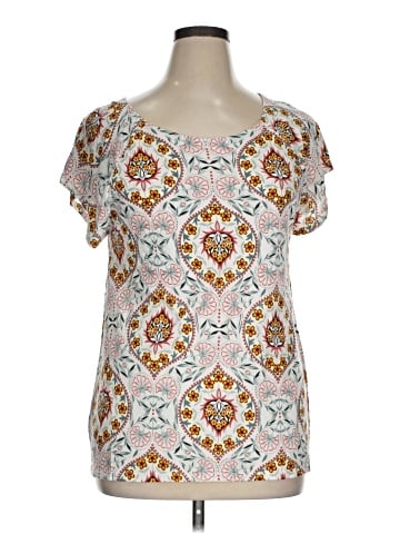 Ann Taylor LOFT Outlet Short Sleeve T-Shirt (view 1)