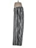 Elizabeth & Clarke Stripes Silver Casual Pants Size L - photo 5