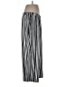 Elizabeth & Clarke Stripes Silver Casual Pants Size L - photo 4