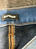 Express Stripes Blue Jeans Size 4 - photo 7