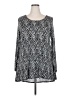 Intro Silver Long Sleeve Blouse Size 2X - photo 1