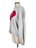 Splendid Hearts Gray Pullover Sweater Size L - photo 5