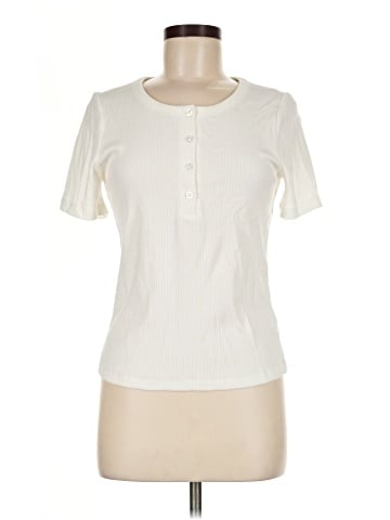 Evereve Short Sleeve Henley (view 1)