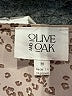 Olive and Oak 100% Polyester Brown Short Sleeve Blouse Size M - photo 7