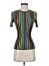 Akris Punto Green Short Sleeve Turtleneck Size 2 - photo 1