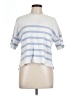 Sincerely Jules Silver Short Sleeve Turtleneck Size L - photo 1