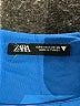 Zara Solid Blue One Piece Swimsuit Size S - photo 3