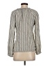 Paige 100% Rayon Gray Long Sleeve Blouse Size S - photo 2