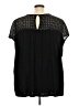 Torrid Black Short Sleeve Top Size 5X Plus (5) - photo 2