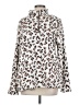 Justique 100% Polyester Animal Print White Jacket Size M - photo 1