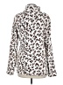 Justique 100% Polyester Animal Print White Jacket Size M - photo 2