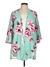 Bellamie 100% Polyester Teal Kimono Size L (estimated) - photo 1