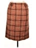 Talbots Tweed Brown Wool Skirt Size 14 - photo 1
