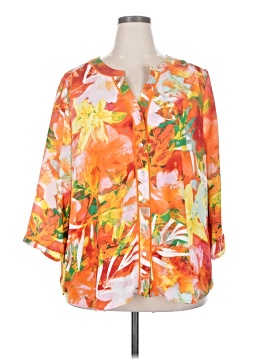 Investments 3/4 Sleeve Blouse