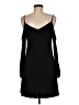MICHAEL Michael Kors Solid Black Casual Dress Size M (petite) - photo 2