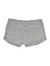 Joie 100% Cotton Stripes Gray Shorts Size 8 - photo 2