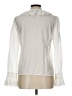 J.Crew Ivory Long Sleeve Blouse Size 10 - photo 2