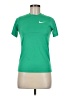 Nike 100% Polyester Green Active T-Shirt Size M - photo 1