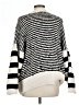Ces Femme 100% Acrylic Stripes White Pullover Sweater Size L - photo 2