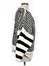 Ces Femme 100% Acrylic Stripes White Pullover Sweater Size L - photo 4