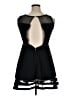 Calvin Klein Solid Black Cocktail Dress Size 16 - photo 2