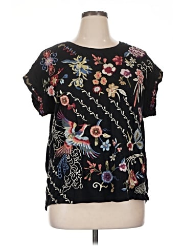 Johnny Was Short Sleeve Blouse (view 1)