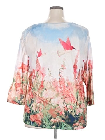 Allison Daley 3/4 Sleeve Blouse (view 2)